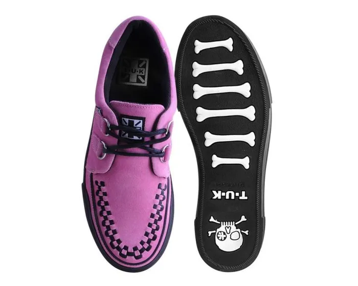 TUK Shoes Platforms Women Pink Suede Platform Sneaker TUK Shoes Platforms Women Pink Suede Platform Sneaker