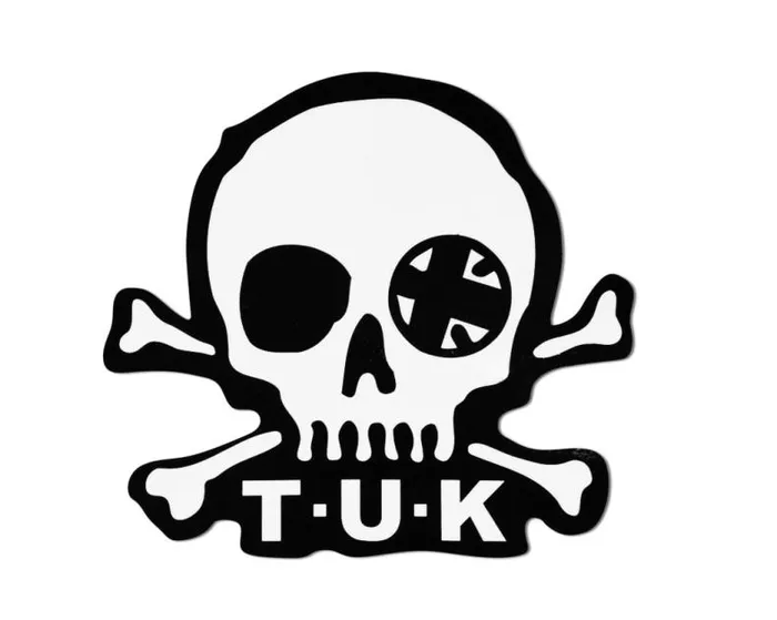 TUK Shoes Stickers Pins Patches Totes Adult TUK The World Birdie Die Cut Sticker TUK Shoes Stickers Pins Patches Totes Adult TUK The World Birdie Die Cut Sticker