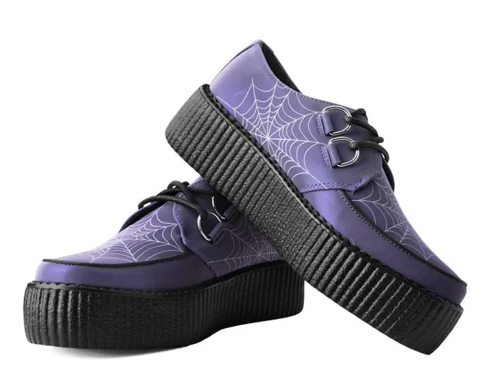 TUK Shoes Vegan Men Midnight Chameleon Reflective Vegan Viva Mondo Creepers TUK Shoes Vegan Men Midnight Chameleon Reflective Vegan Viva Mondo Creepers