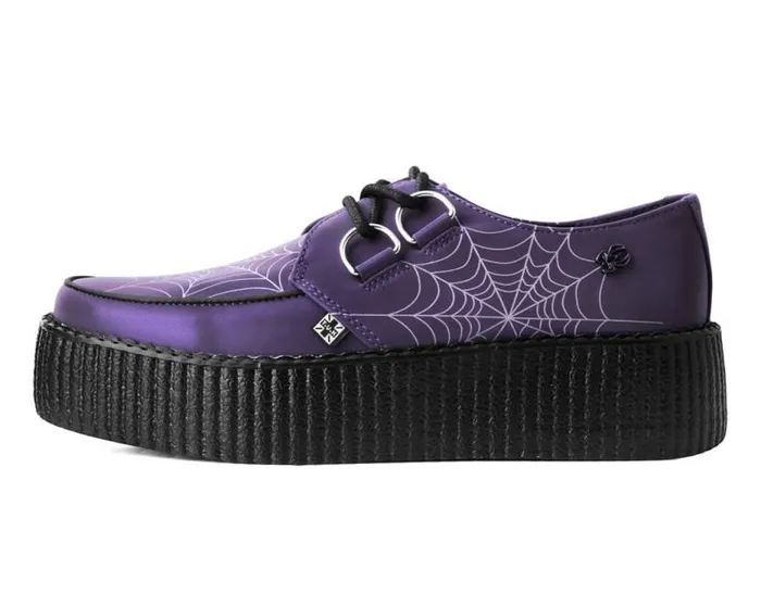 TUK Shoes Vegan Men Midnight Chameleon Reflective Vegan Viva Mondo Creepers TUK Shoes Vegan Men Midnight Chameleon Reflective Vegan Viva Mondo Creepers