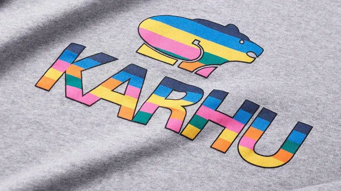 Team College Sweatshirt Heather Grey Multicolour Men Karhu Sweatshirts Team College Sweatshirt Heather Grey Multicolour Men Karhu Sweatshirts