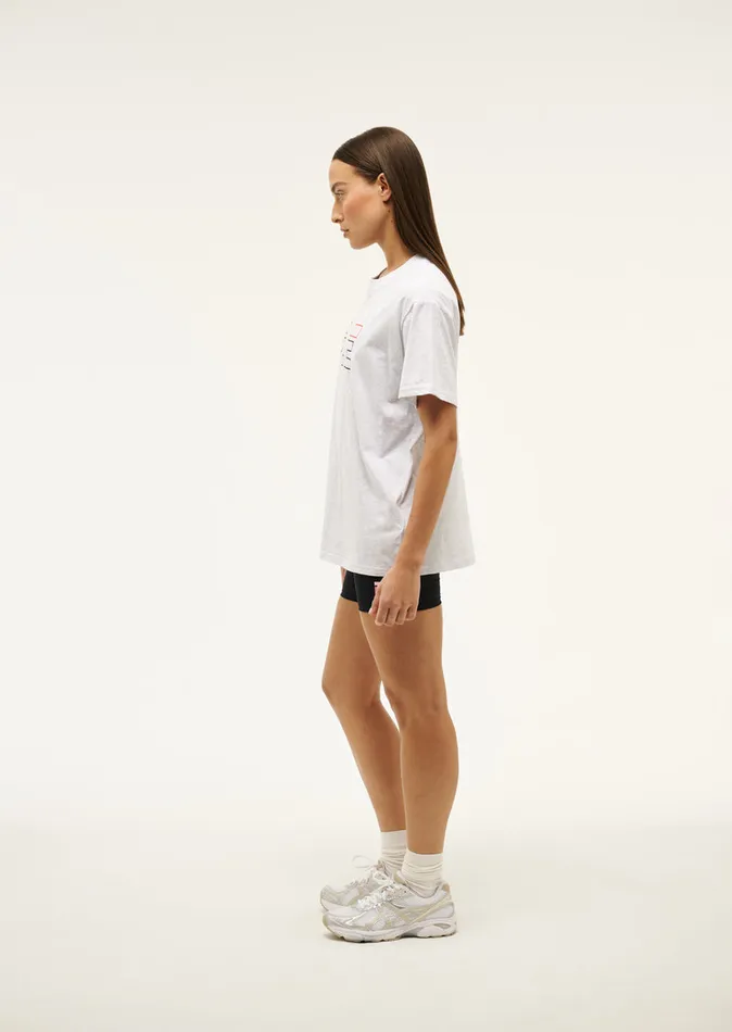 Tees Women PE Nation HEADS UP TEE IN GREY MARLE