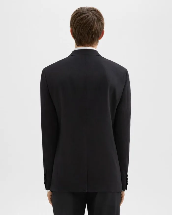 Theory Chambers Tuxedo Blazer In Stretch Wool Black Men Blazers Jackets Theory Chambers Tuxedo Blazer In Stretch Wool Black Men Blazers Jackets