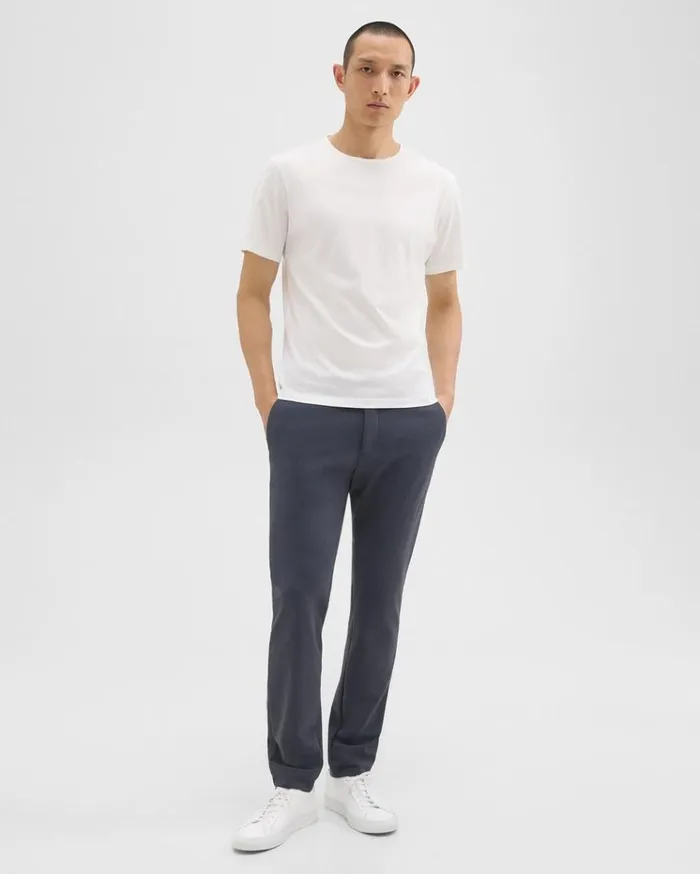 Theory Precise Tee In Pima Cotton Jersey White Men TShirts Polos Theory Precise Tee In Pima Cotton Jersey White Men TShirts Polos