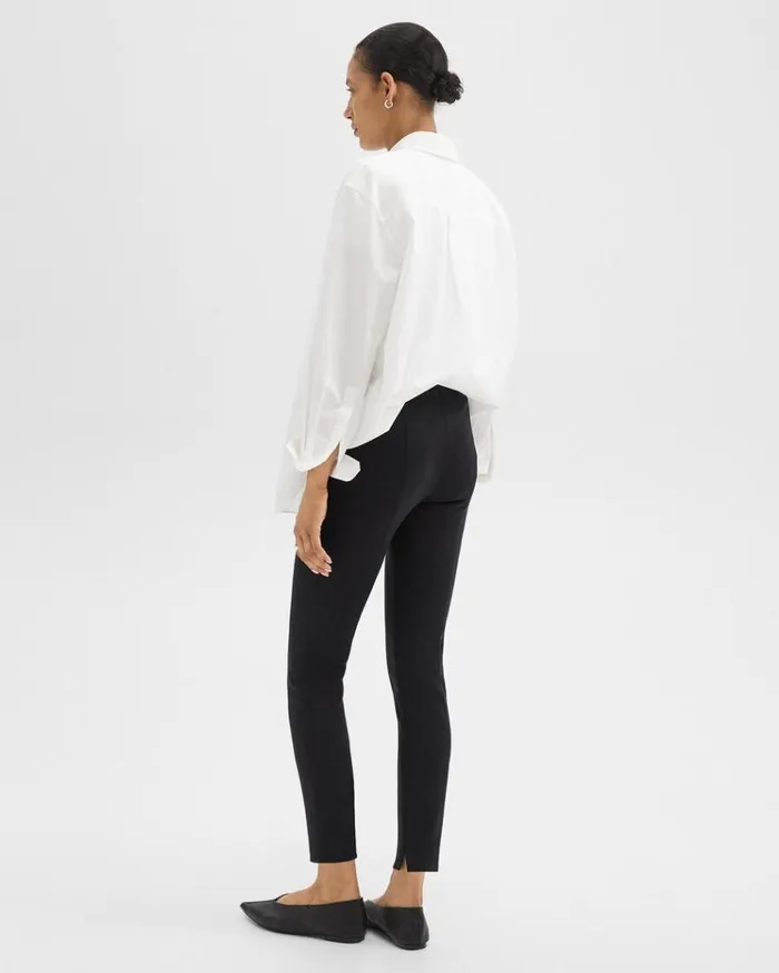 Theory Skinny Legging In Scuba Black Women Pants Theory Skinny Legging In Scuba Black Women Pants
