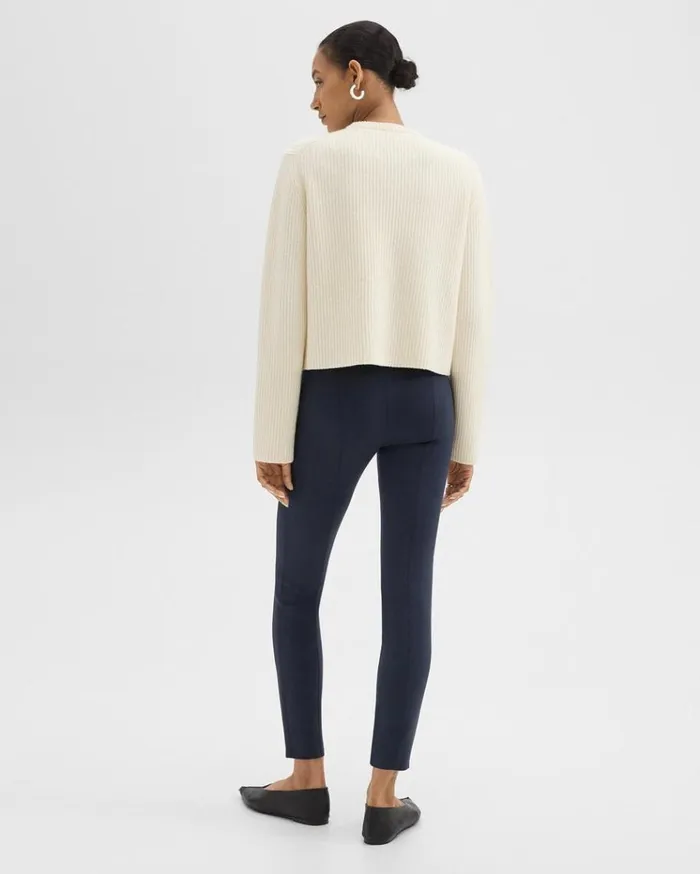 Theory Skinny Legging In Scuba Nocturne Navy Women Pants Theory Skinny Legging In Scuba Nocturne Navy Women Pants