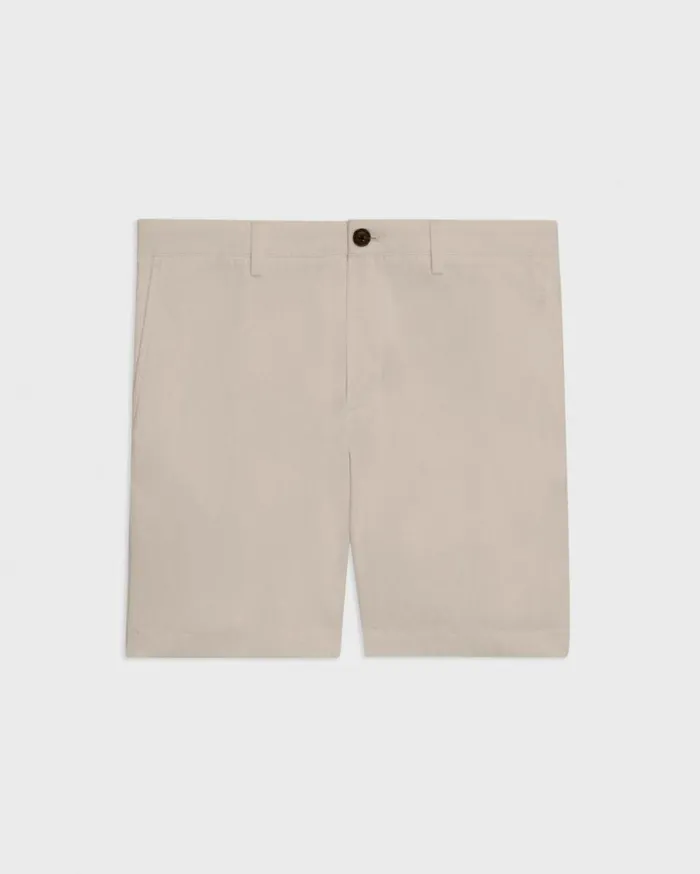 Theory Zaine 7 Short In Organic Cotton New Sand Men Shorts Theory Zaine 7 Short In Organic Cotton New Sand Men Shorts