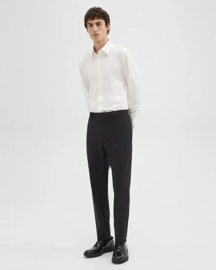 Theory Zaine Pant In Precision Ponte Black Men Pants Theory Zaine Pant In Precision Ponte Black Men Pants