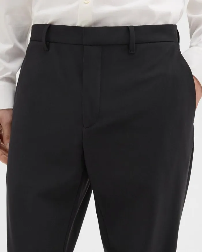 Theory Zaine Pant In Precision Ponte Black Men Pants Theory Zaine Pant In Precision Ponte Black Men Pants