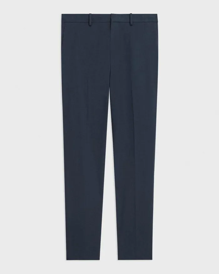 Theory Zaine Pant In Stretch Cotton Baltic Men Suits Theory Zaine Pant In Stretch Cotton Baltic Men Suits