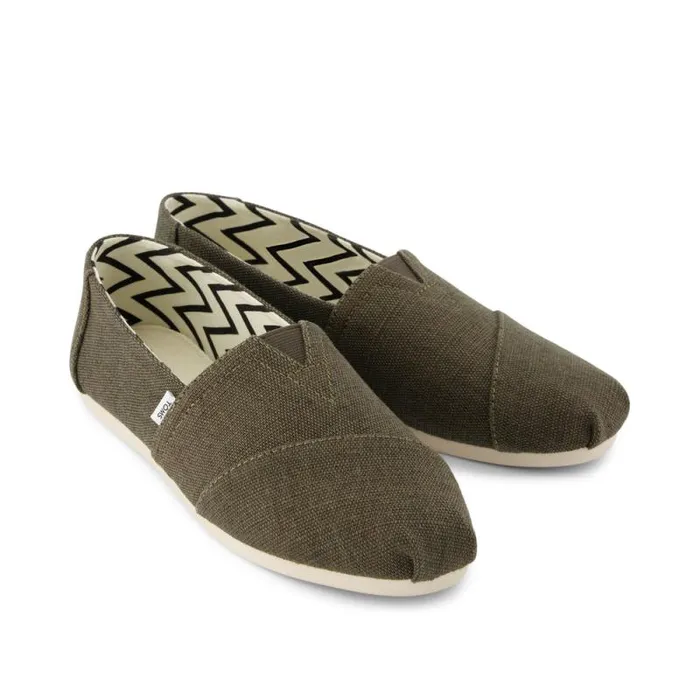 Toms Alpargatas Alpargata Heritage Canvas Canteen Green 8211 Women Toms Alpargatas Alpargata Heritage Canvas Canteen Green 8211 Women