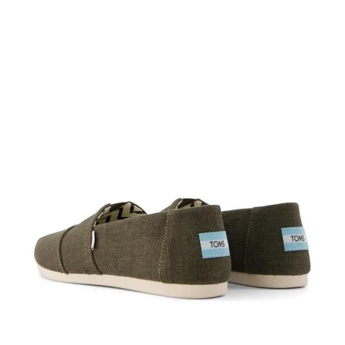 Toms Alpargatas Alpargata Heritage Canvas Canteen Green 8211 Women Toms Alpargatas Alpargata Heritage Canvas Canteen Green 8211 Women