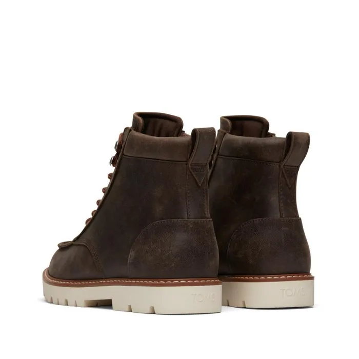 Toms Dress Casual Palomar Boot Dark Brown Water Resistant Leather 8211 Men Toms Dress Casual Palomar Boot Dark Brown Water Resistant Leather 8211 Men