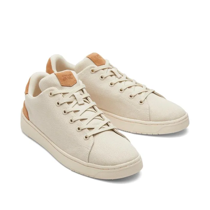 Toms Dress Casual TRVL LITE LaceUp Sneaker Cream Suede 8211 Men Toms Dress Casual TRVL LITE LaceUp Sneaker Cream Suede 8211 Men