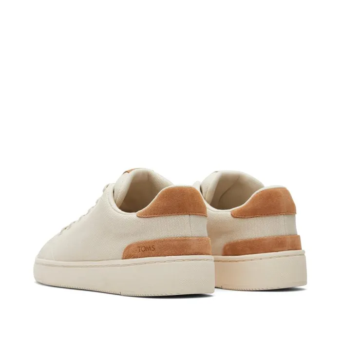 Toms Dress Casual TRVL LITE LaceUp Sneaker Cream Suede 8211 Men Toms Dress Casual TRVL LITE LaceUp Sneaker Cream Suede 8211 Men