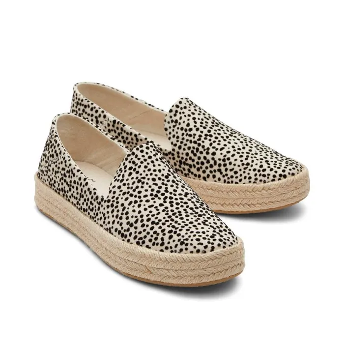Toms Espadrilles Carolina Espadrille Mini Cheetah 8211 Women Toms Espadrilles Carolina Espadrille Mini Cheetah 8211 Women
