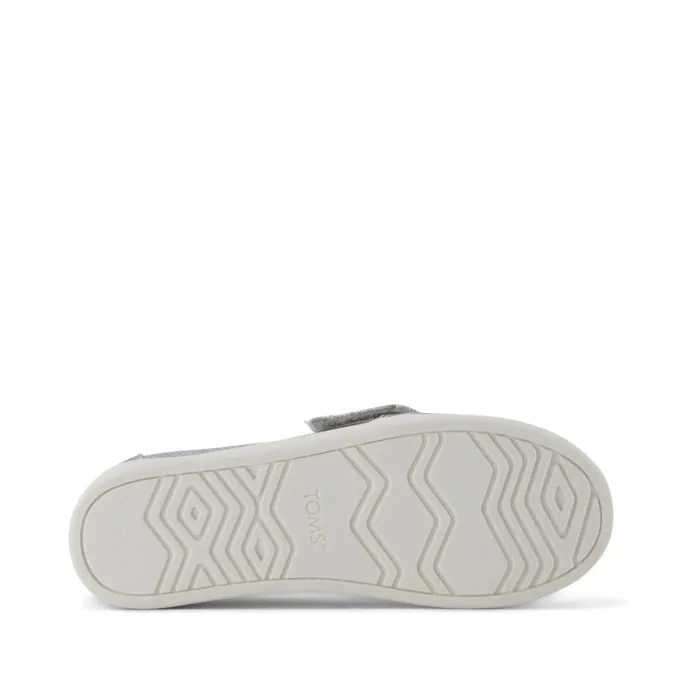Toms Slip Ons Alpargata Classic Kids Shoe Silver Iridescent Glimmer 8211 Kids Toms Slip Ons Alpargata Classic Kids Shoe Silver Iridescent Glimmer 8211 Kids