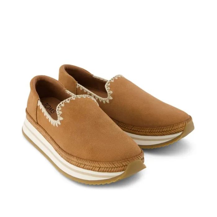 Toms Slip Ons Jocelyn Espadrille Sneaker Deco Brown 8211 Women