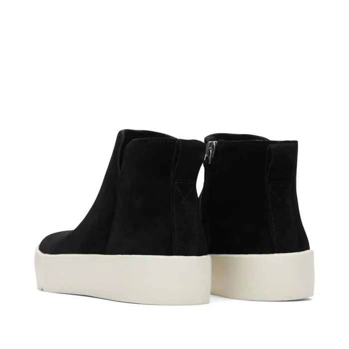 Toms Slip Ons Verona Mid Platform Sneaker Suede Black 8211 Women Toms Slip Ons Verona Mid Platform Sneaker Suede Black 8211 Women