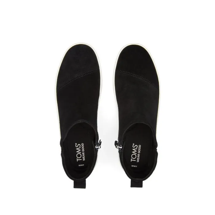 Toms Slip Ons Verona Mid Platform Sneaker Suede Black 8211 Women Toms Slip Ons Verona Mid Platform Sneaker Suede Black 8211 Women