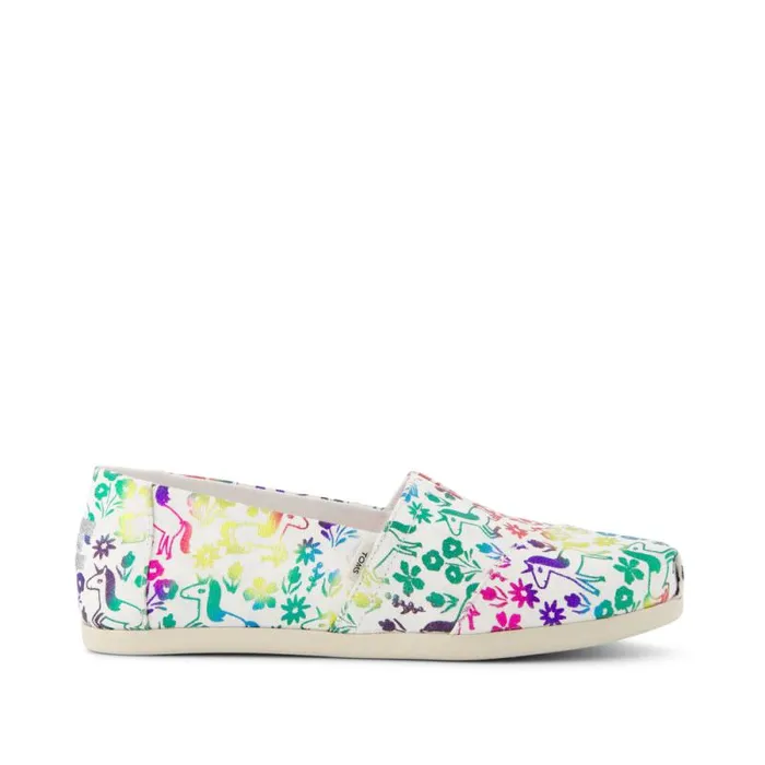 Toms TOMS Classics Alpargata Cloudbound Rainbow Unicorns 8211 Women