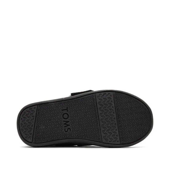 Toms TOMS Classics Alpargata Toddler Shoe Black Canvas 8211 WomenKids Toms TOMS Classics Alpargata Toddler Shoe Black Canvas 8211 WomenKids