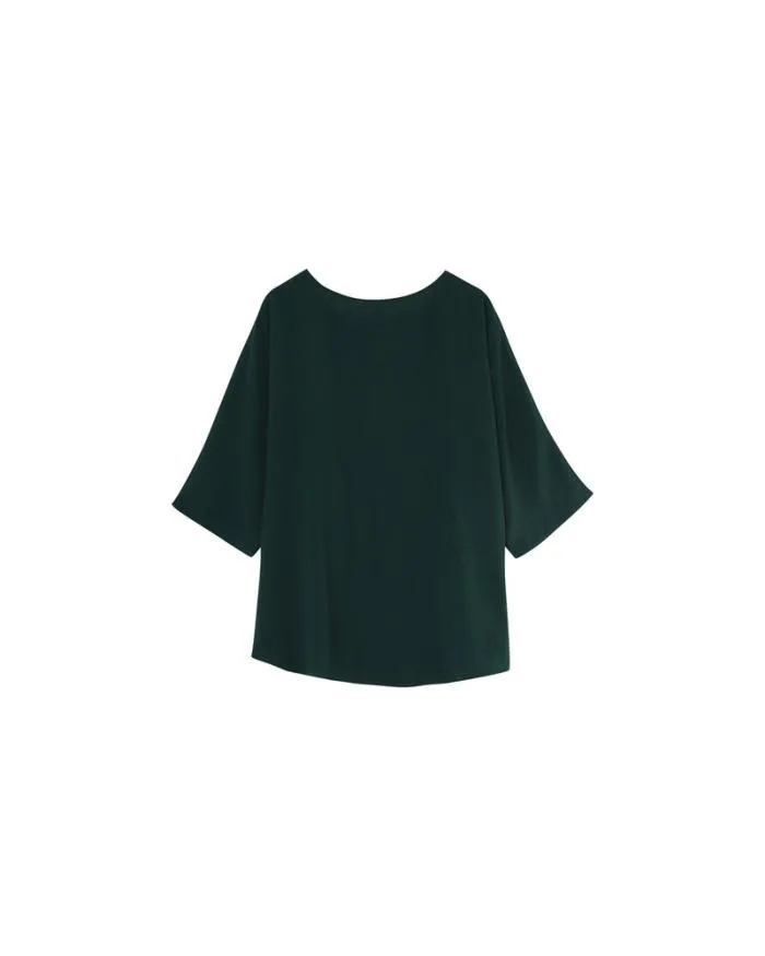 TOP VERT NAVEL Shop Grace and Mila 34 Sleeves Tshirts