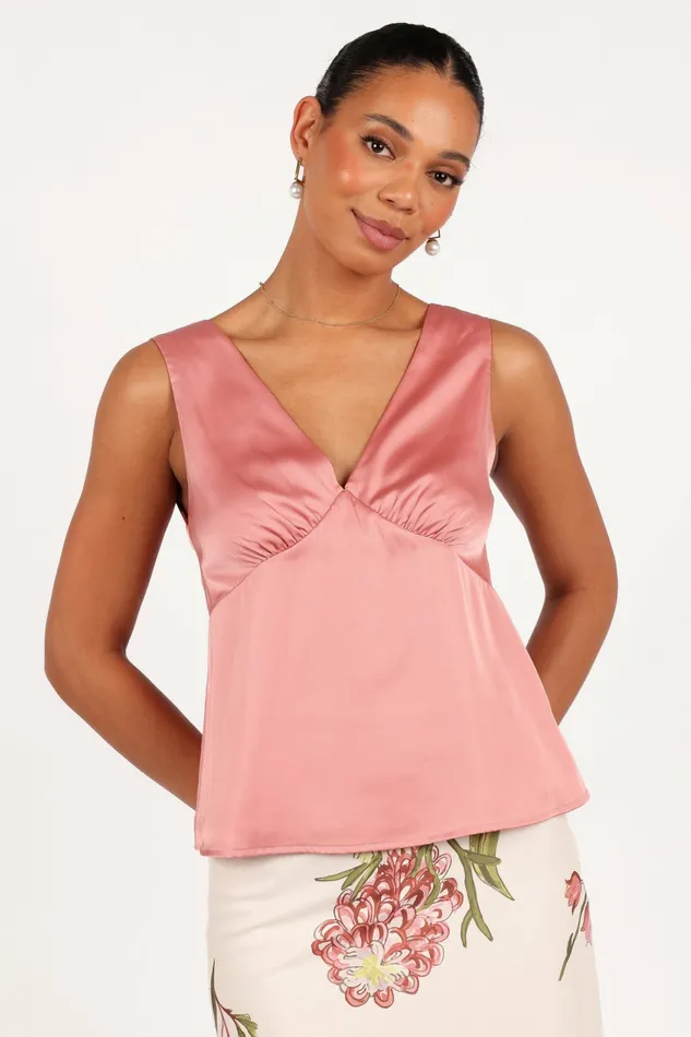 Tops Ivy Top Rosewood Petal and Pup Women