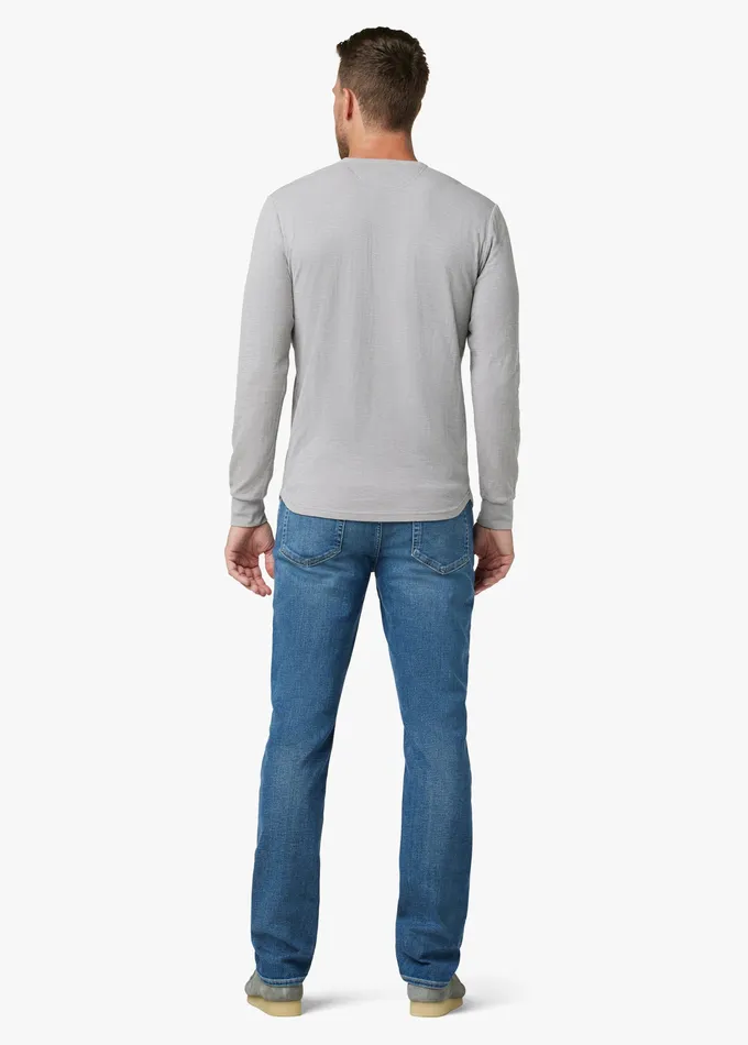 Tops Tees DWIGHT DOUBLEFACE HENLEY Ultimate Grey 8211 Joe8217s Jeans Men Tops Tees DWIGHT DOUBLEFACE HENLEY Ultimate Grey 8211 Joe8217s Jeans Men