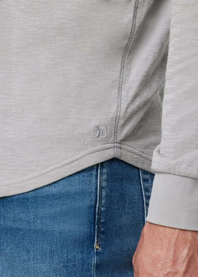 Tops Tees DWIGHT DOUBLEFACE HENLEY Ultimate Grey 8211 Joe8217s Jeans Men Tops Tees DWIGHT DOUBLEFACE HENLEY Ultimate Grey 8211 Joe8217s Jeans Men