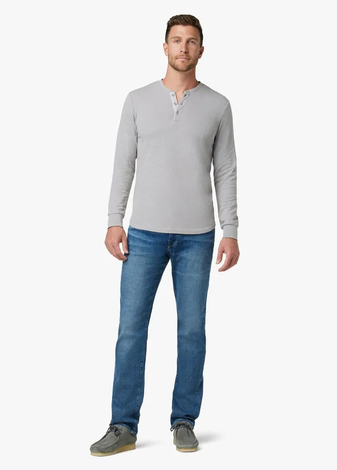 Tops Tees DWIGHT DOUBLEFACE HENLEY Ultimate Grey 8211 Joe8217s Jeans Men Tops Tees DWIGHT DOUBLEFACE HENLEY Ultimate Grey 8211 Joe8217s Jeans Men