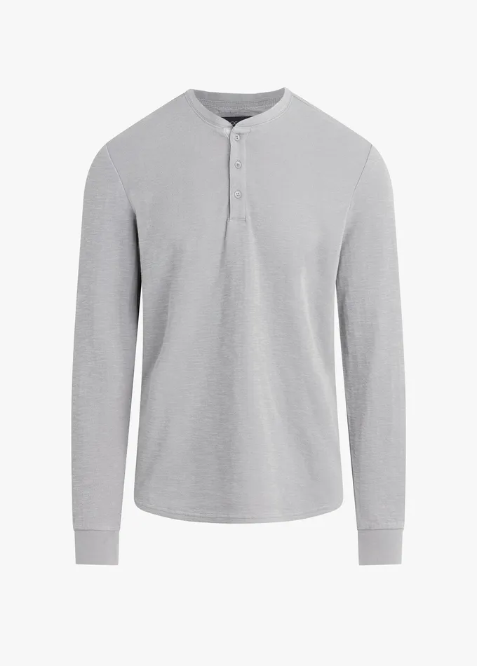 Tops Tees DWIGHT DOUBLEFACE HENLEY Ultimate Grey 8211 Joe8217s Jeans Men Tops Tees DWIGHT DOUBLEFACE HENLEY Ultimate Grey 8211 Joe8217s Jeans Men