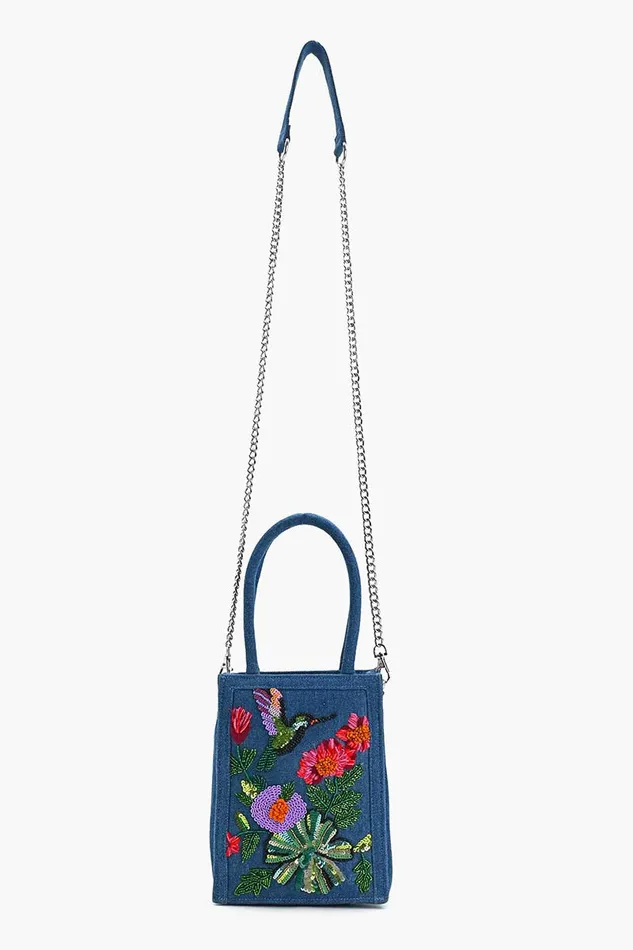 Totes Whispering Gardens Embellished Tote 8211 America and Beyond Women