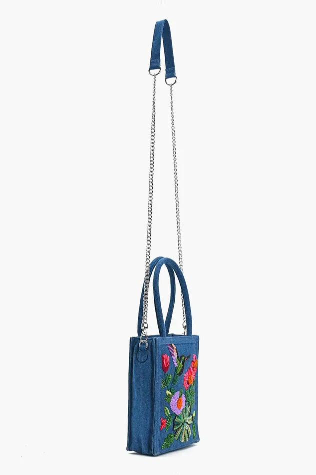 Totes Whispering Gardens Embellished Tote 8211 America and Beyond Women