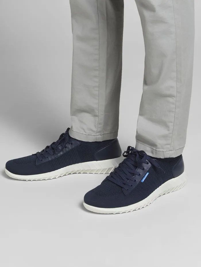 Trainers JACK and JONES Mens LOGO MESH TRAINERS Blue Navy Blazer Gift for Friend Trainers JACK and JONES Mens LOGO MESH TRAINERS Blue Navy Blazer Gift for Friend