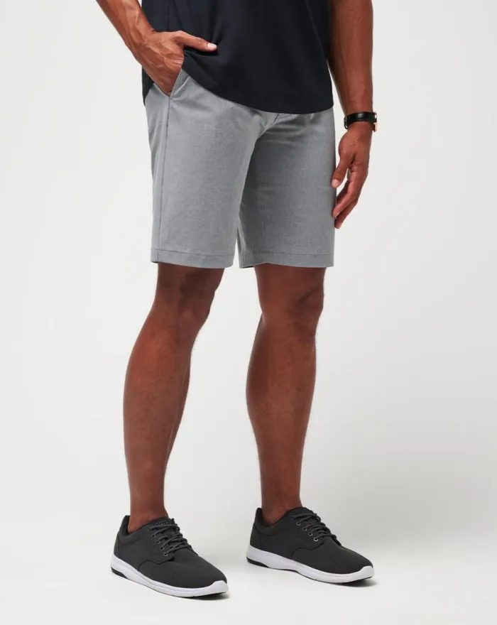TravisMathew BECK SHORT 95IN Light Grey Men Shorts TravisMathew BECK SHORT 95IN Light Grey Men Shorts