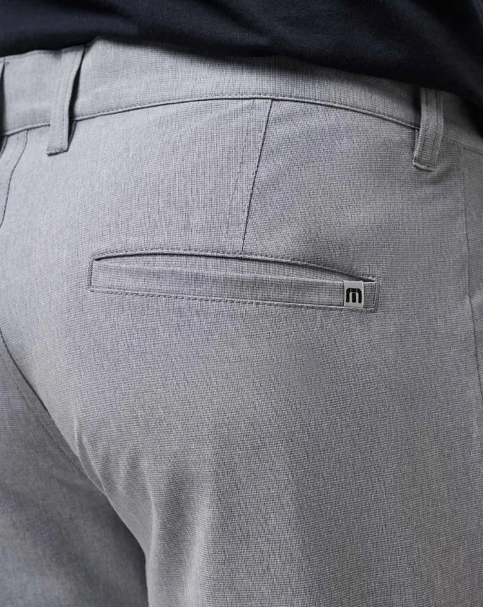 TravisMathew BECK SHORT 95IN Light Grey Men Shorts TravisMathew BECK SHORT 95IN Light Grey Men Shorts