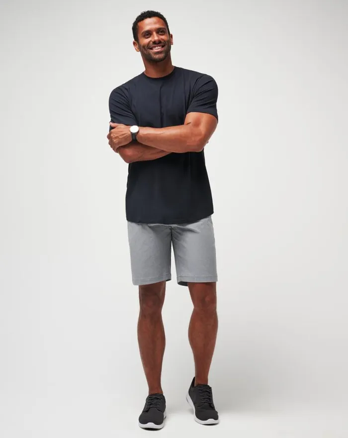 TravisMathew BECK SHORT 95IN Light Grey Men Shorts TravisMathew BECK SHORT 95IN Light Grey Men Shorts