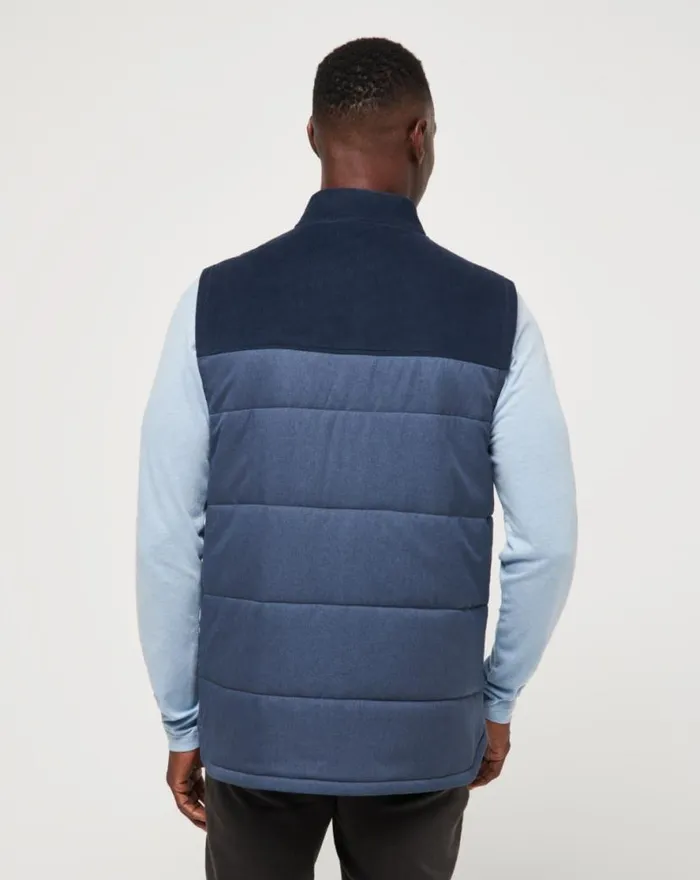TravisMathew BUSINESS CLASS VEST Total Eclipse Men Vests