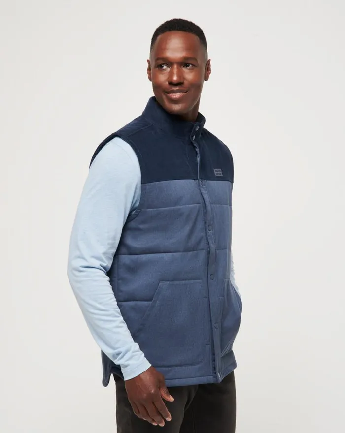 TravisMathew BUSINESS CLASS VEST Total Eclipse Men Vests