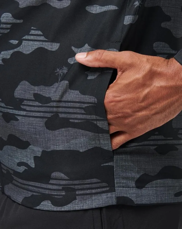 TravisMathew CAMO TECH HOODIE Black Men Hoodies and Sweatshirts TravisMathew CAMO TECH HOODIE Black Men Hoodies and Sweatshirts