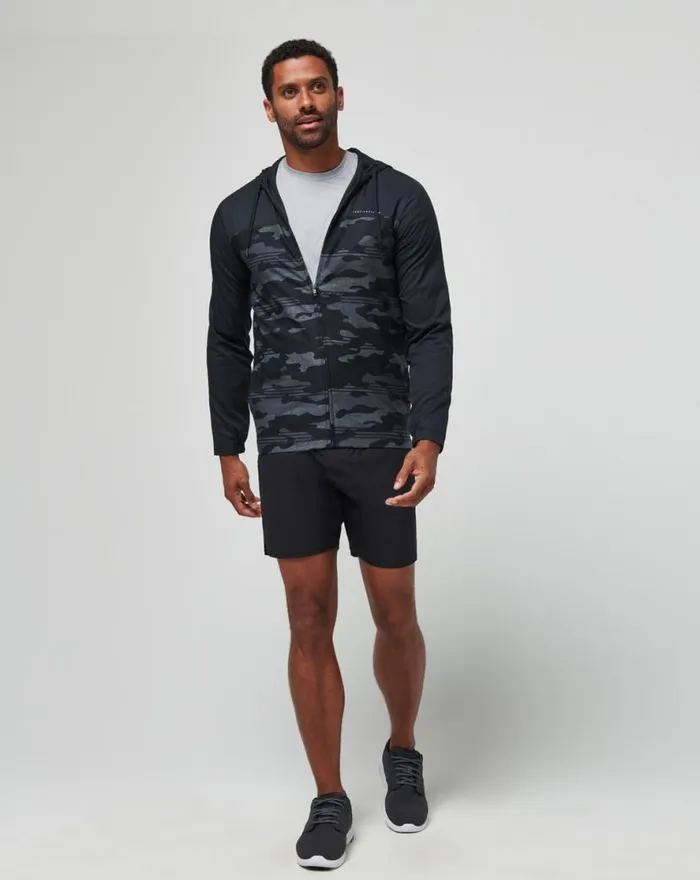 TravisMathew CAMO TECH HOODIE Black Men Hoodies and Sweatshirts TravisMathew CAMO TECH HOODIE Black Men Hoodies and Sweatshirts
