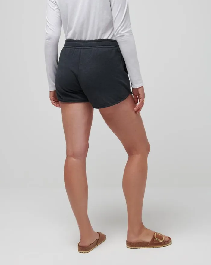 TravisMathew CLOUD FLEECE SHORT 20 Heather Black Women Shorts TravisMathew CLOUD FLEECE SHORT 20 Heather Black Women Shorts