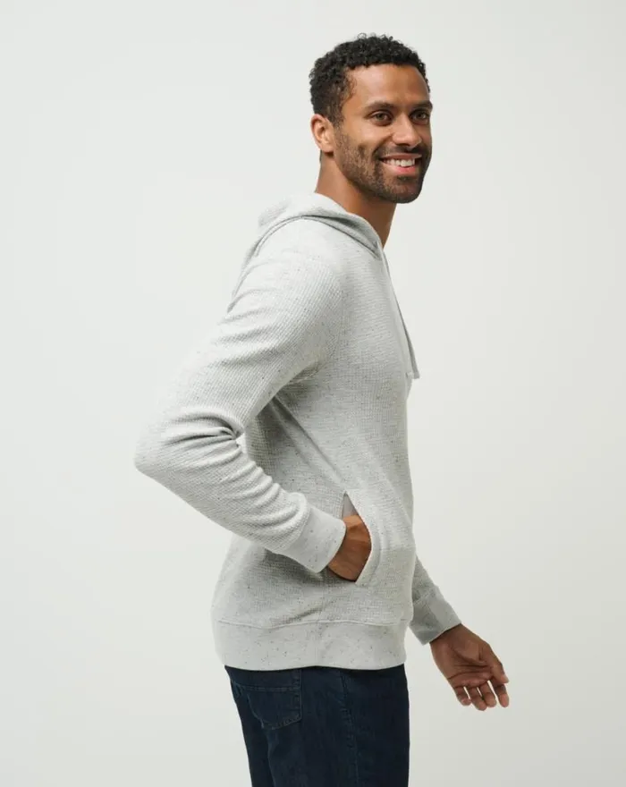 TravisMathew CLOUD WAFFLE HOODIE Light Grey Men Hoodies and Sweatshirts TravisMathew CLOUD WAFFLE HOODIE Light Grey Men Hoodies and Sweatshirts