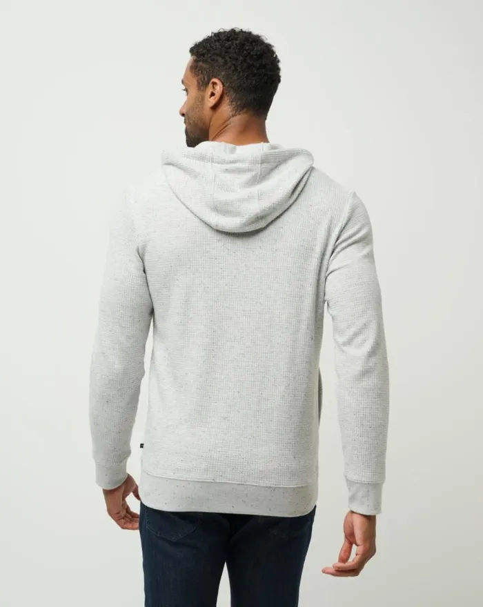 TravisMathew CLOUD WAFFLE HOODIE Light Grey Men Hoodies and Sweatshirts TravisMathew CLOUD WAFFLE HOODIE Light Grey Men Hoodies and Sweatshirts