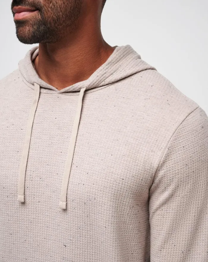 TravisMathew CLOUD WAFFLE HOODIE Oxford Tan Men Hoodies and Sweatshirts TravisMathew CLOUD WAFFLE HOODIE Oxford Tan Men Hoodies and Sweatshirts