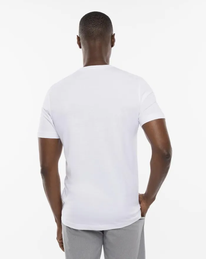 TravisMathew DESERT MAN TEE White Men Tees TravisMathew DESERT MAN TEE White Men Tees
