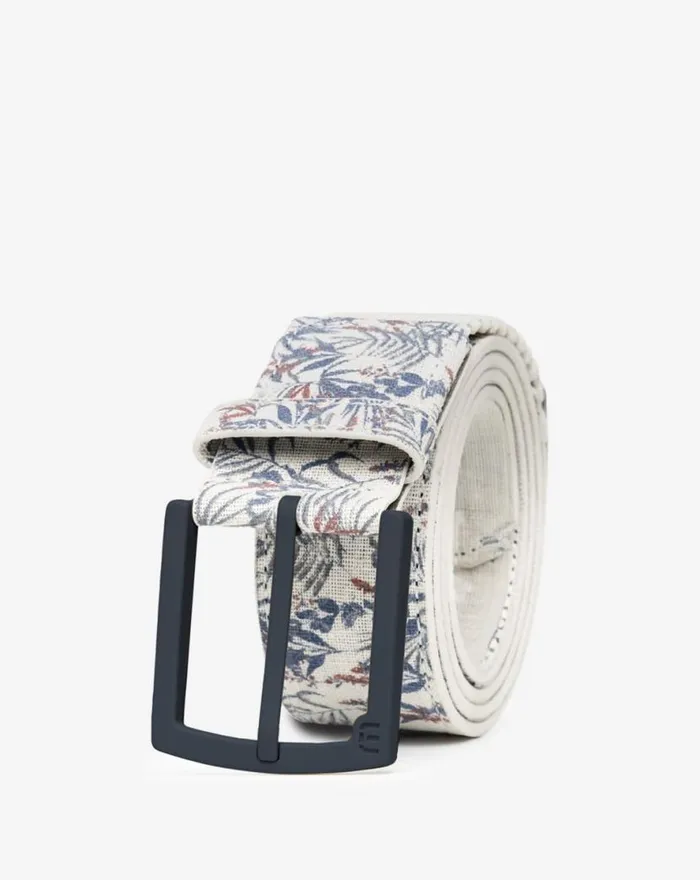 TravisMathew HULI HULI CANVAS STRETCH BELT Moonbeam MenWomen Belts