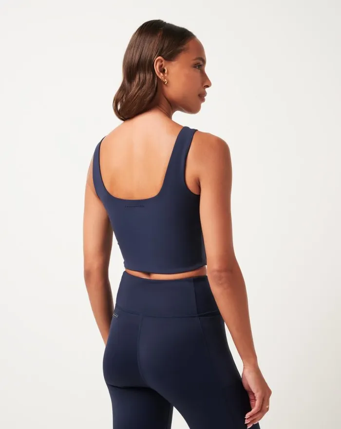TravisMathew JETSET MINDSET 20 TANK Navy Blazer Women Shirts and Tops TravisMathew JETSET MINDSET 20 TANK Navy Blazer Women Shirts and Tops
