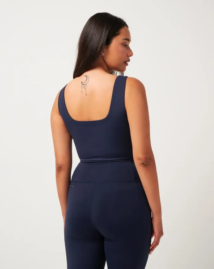 TravisMathew JETSET MINDSET 20 TANK Navy Blazer Women Shirts and Tops TravisMathew JETSET MINDSET 20 TANK Navy Blazer Women Shirts and Tops